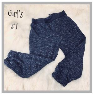 Girl’s 3T Soft Knit Pants ‘First Impressions’ Blue